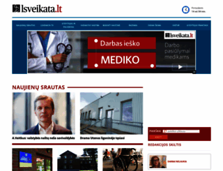 lsveikata.lt screenshot