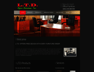 ltdofficesolutions.com screenshot
