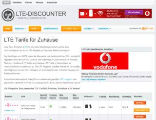 lte-discounter.de screenshot