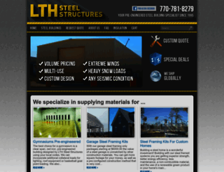 lthsteelstructures.com screenshot