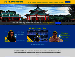 ltl-kinesiska.se screenshot