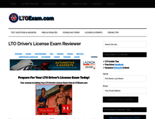 ltoexam.com screenshot