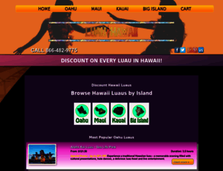 luau-hawaii.com screenshot