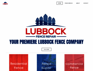 lubbockfence.net screenshot