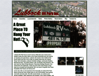 lubbockrvpark.com screenshot
