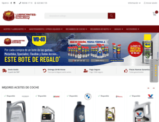lubricantes-online.com screenshot