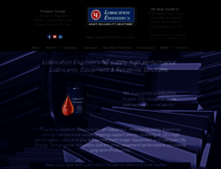 lubricationengineers.co.nz screenshot