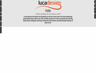 luca-design.co.uk screenshot