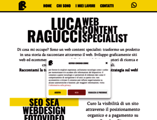 lucaragucci.com screenshot