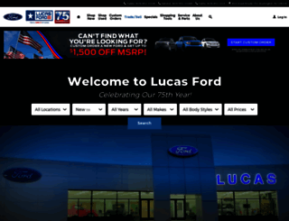 lucasfordcars.com screenshot