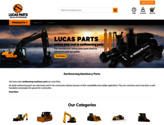 lucasparts.com.au screenshot