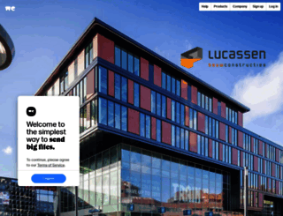 lucassen-bc.wetransfer.com screenshot