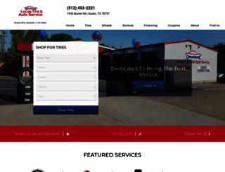 lucastirepros.com screenshot