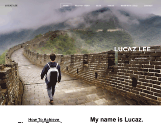 lucazlee.com screenshot