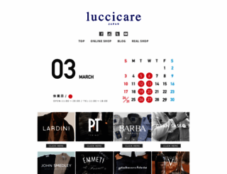 luccicare.com screenshot