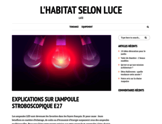 lucedesign.fr screenshot