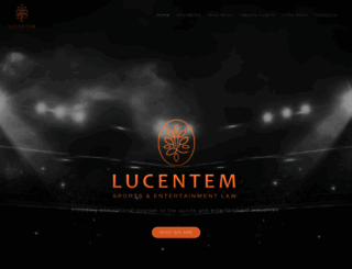 lucentem.com screenshot