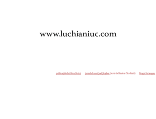 luchianiuc.com screenshot