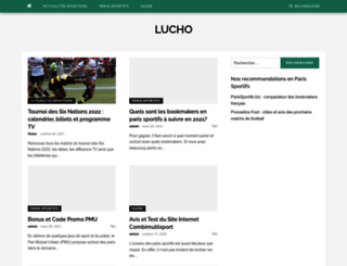 lucho.fr screenshot