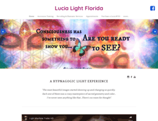 lucialightflorida.com screenshot