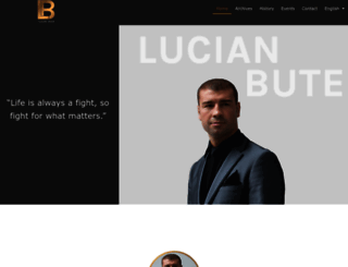 lucianbute.com screenshot