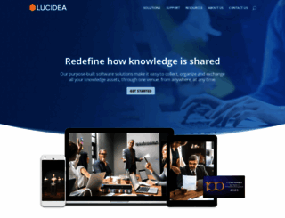 lucidea.com screenshot