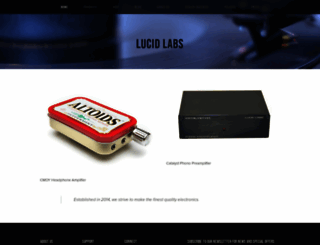 lucidlaboratories.com screenshot