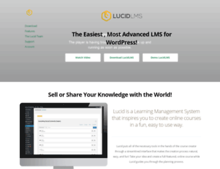 lucidlms.com screenshot