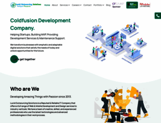 lucidsolutions.in screenshot