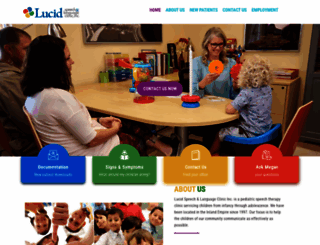 lucidspeech.com screenshot