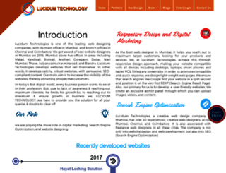 lucidumtechnology.com screenshot