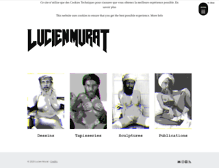lucienmurat.com screenshot