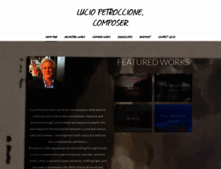 luciopetroccione.com screenshot