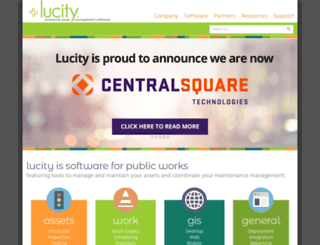 lucity.com screenshot