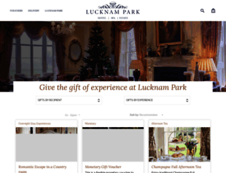 lucknampark.skchase.com screenshot