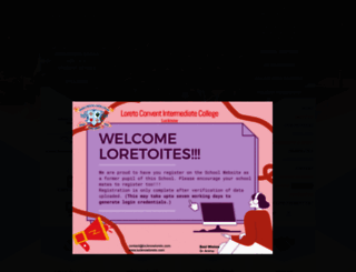 lucknowloreto.com screenshot