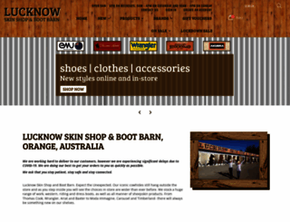 lucknowskinshop.com.au screenshot