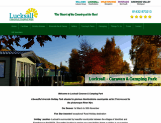 lucksallpark.co.uk screenshot