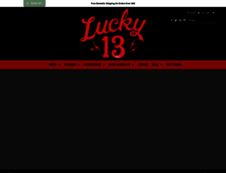 lucky13.com screenshot