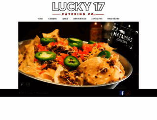 lucky17restaurants.com screenshot