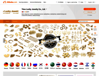 luckyjewelry.en.alibaba.com screenshot