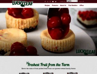 luckyleaf.com screenshot