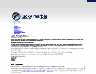 luckymarble.com screenshot