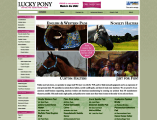 luckypony.com screenshot