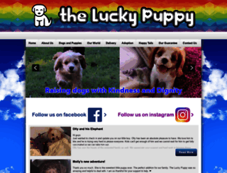 luckypuppy.com.au screenshot