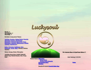 luckysoul.de screenshot