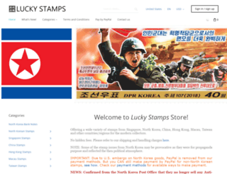 luckystamps.com screenshot