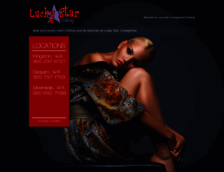 luckystarclothing.com screenshot