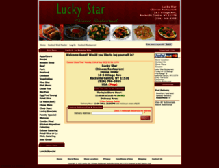 luckystarrockville.com screenshot