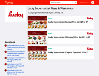 luckysupermarket.flyerify.com screenshot